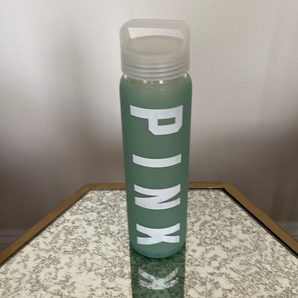 Glass water bottle